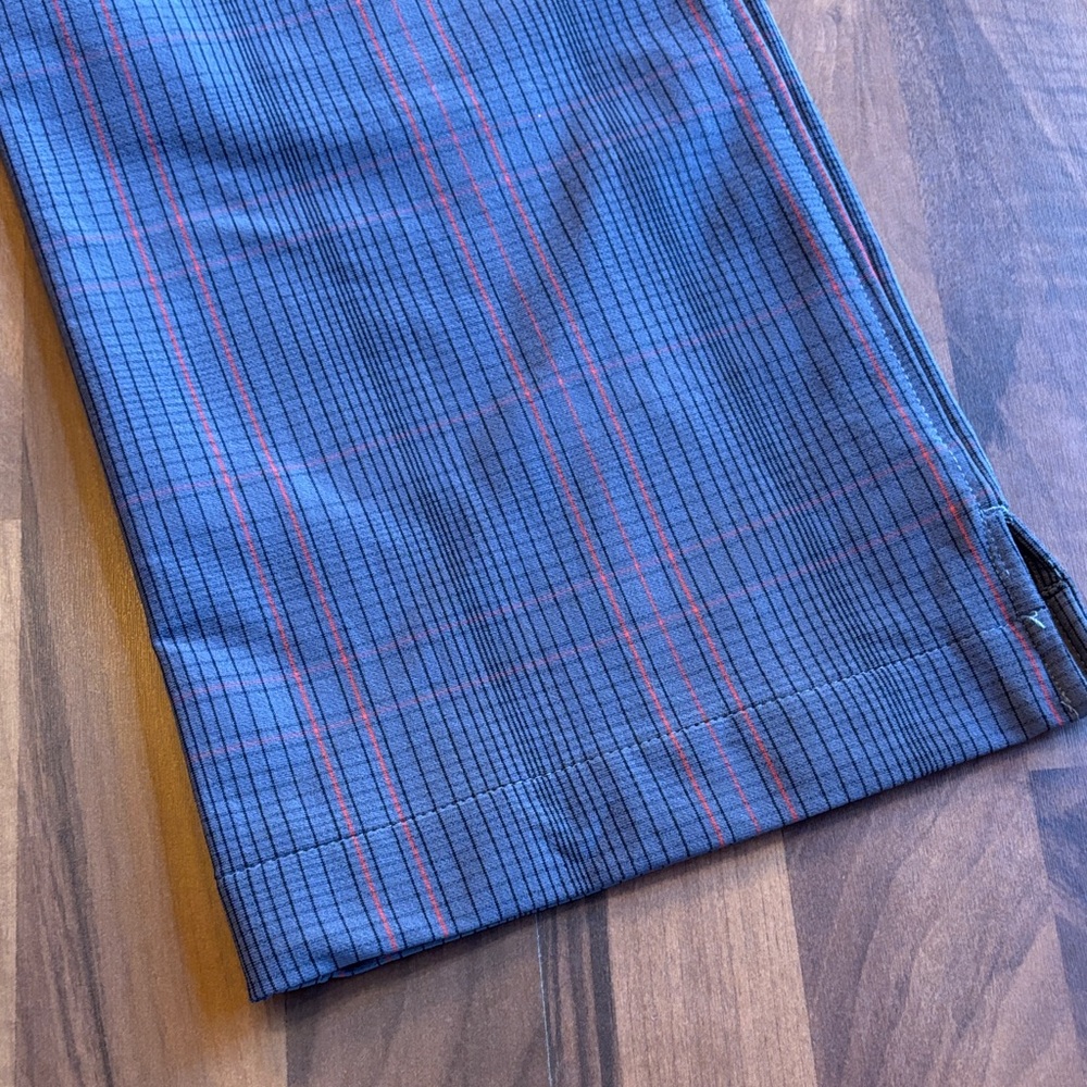 Under Armour Charcoal and Orange Checkered Golf Pants NWT - Picture 8 of 8